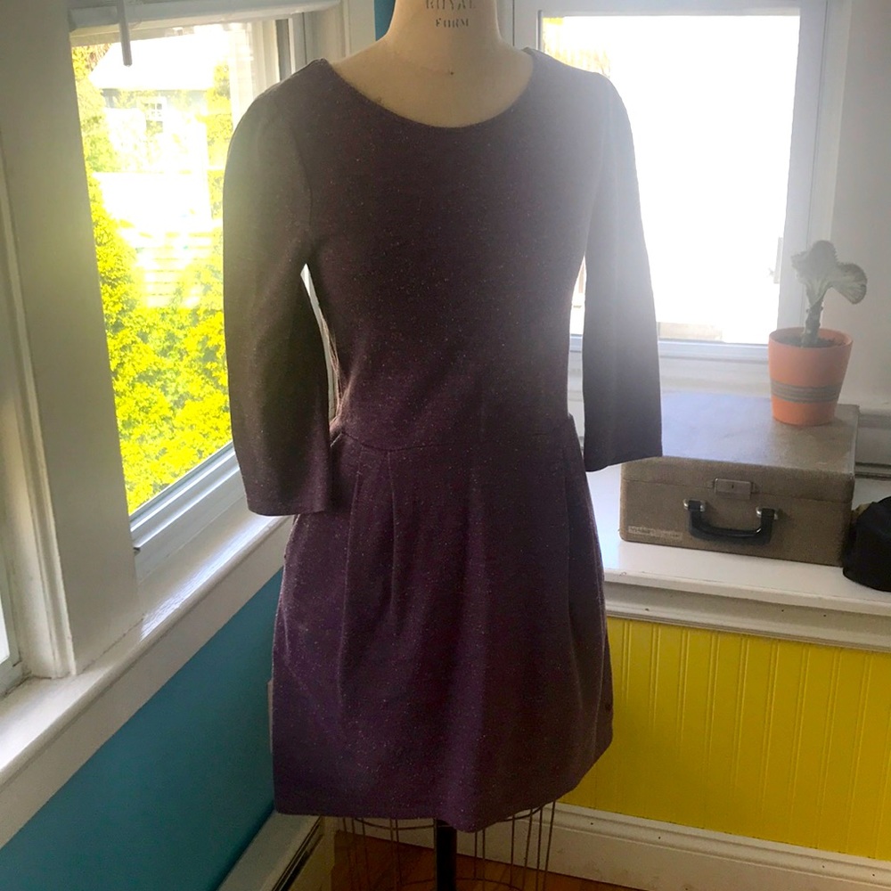 Jack Wills Purple Slub Dress 8